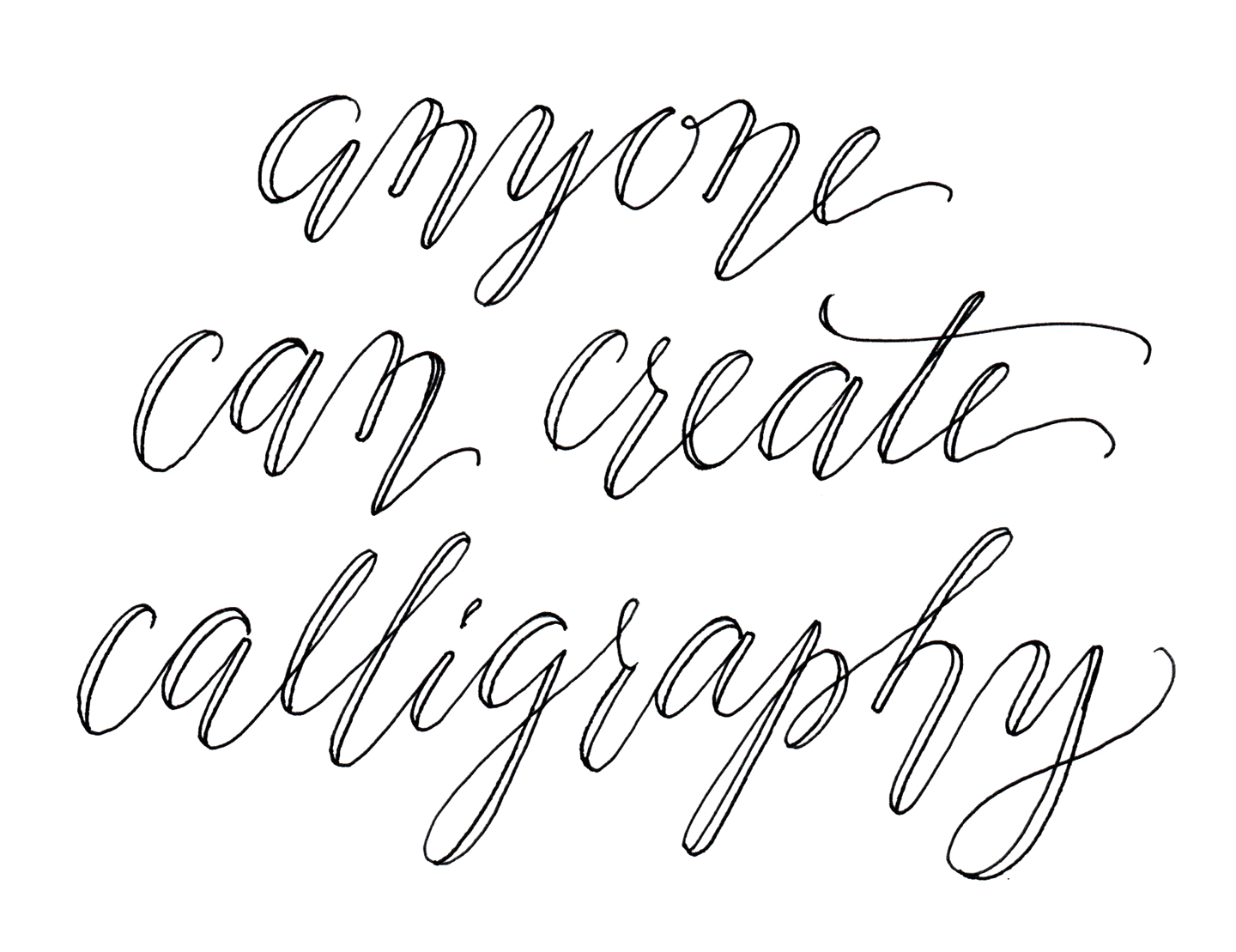 Cheating Calligraphy