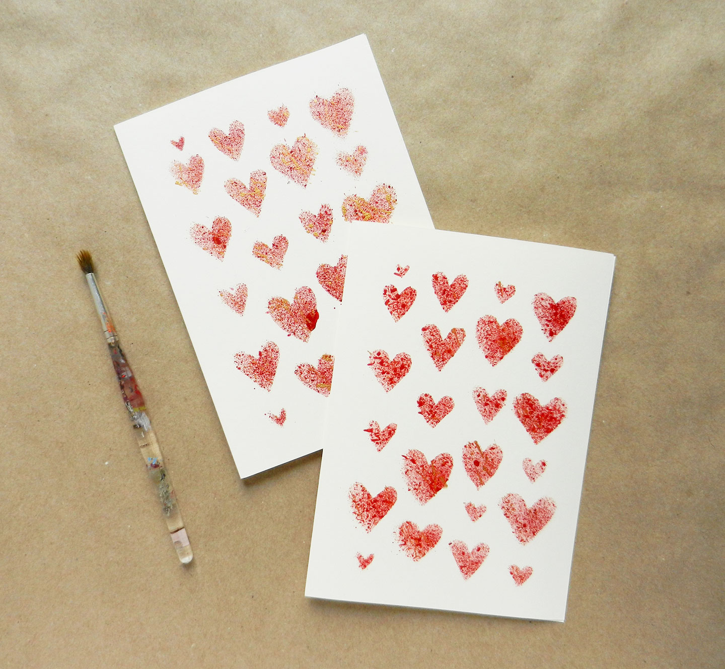 Handmade Valentine’s Day Card Tutorial