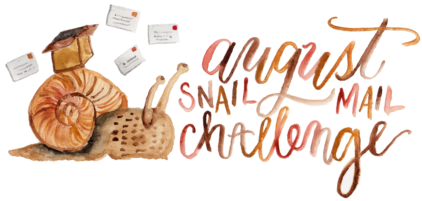 August Snail Mail Challenge