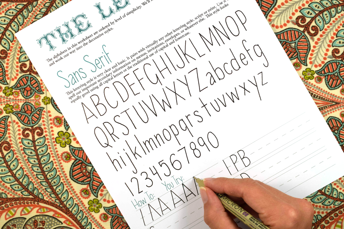 Rediscovering Hand-Lettering: Why TPK’s Original Hand-Lettering Worksheet Set is Awesome