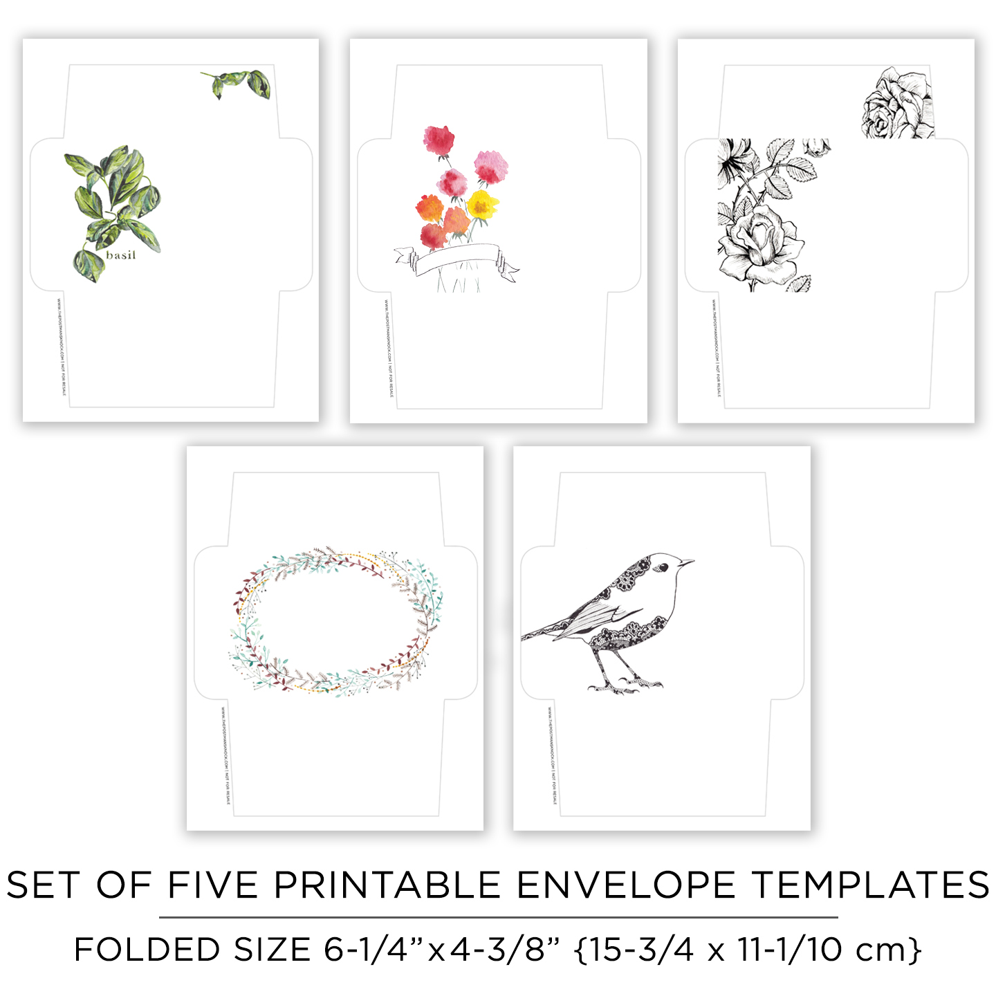 printable mail art envelope templates the postmans knock