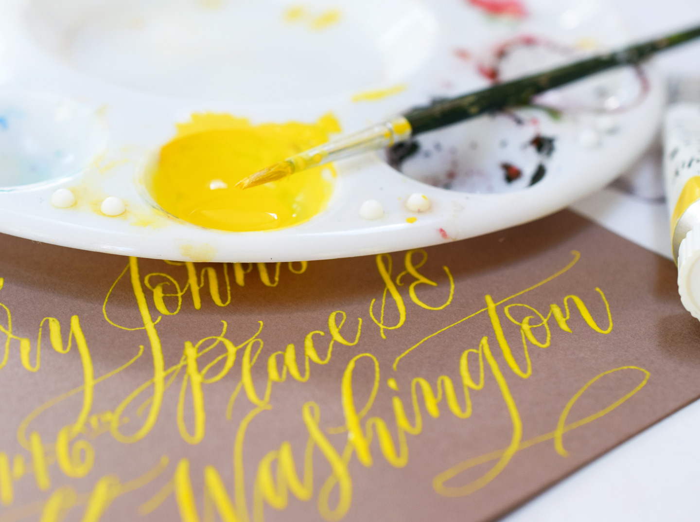 How to Use Gouache for Calligraphy