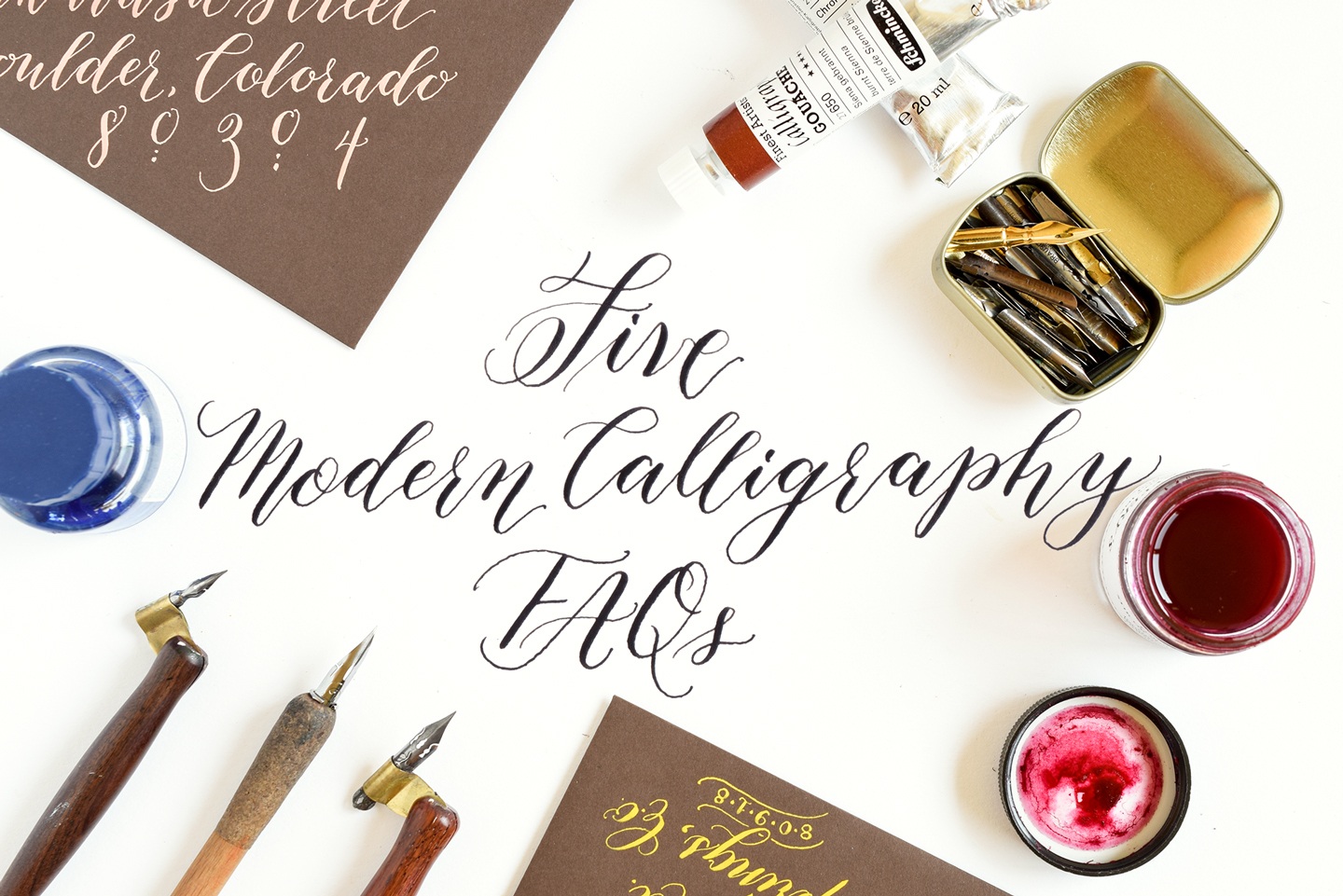 Five Modern Calligraphy FAQs