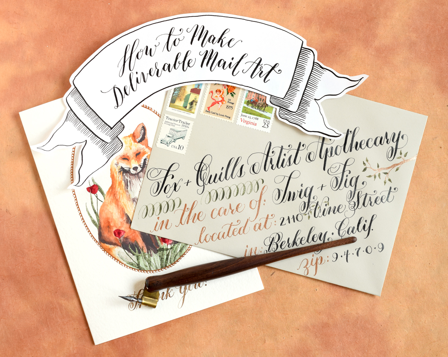 How to Make Deliverable Mail Art
