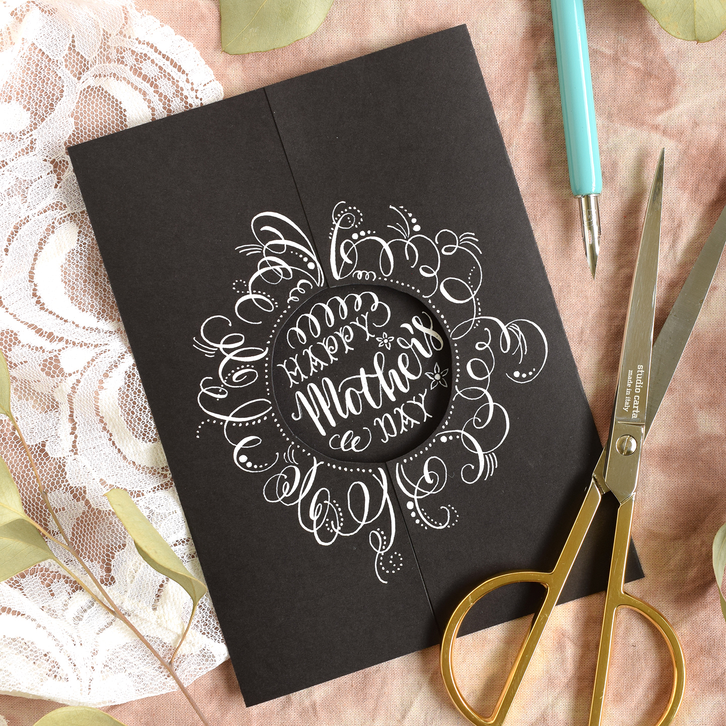 Simple Mother’s Day Card Tutorial