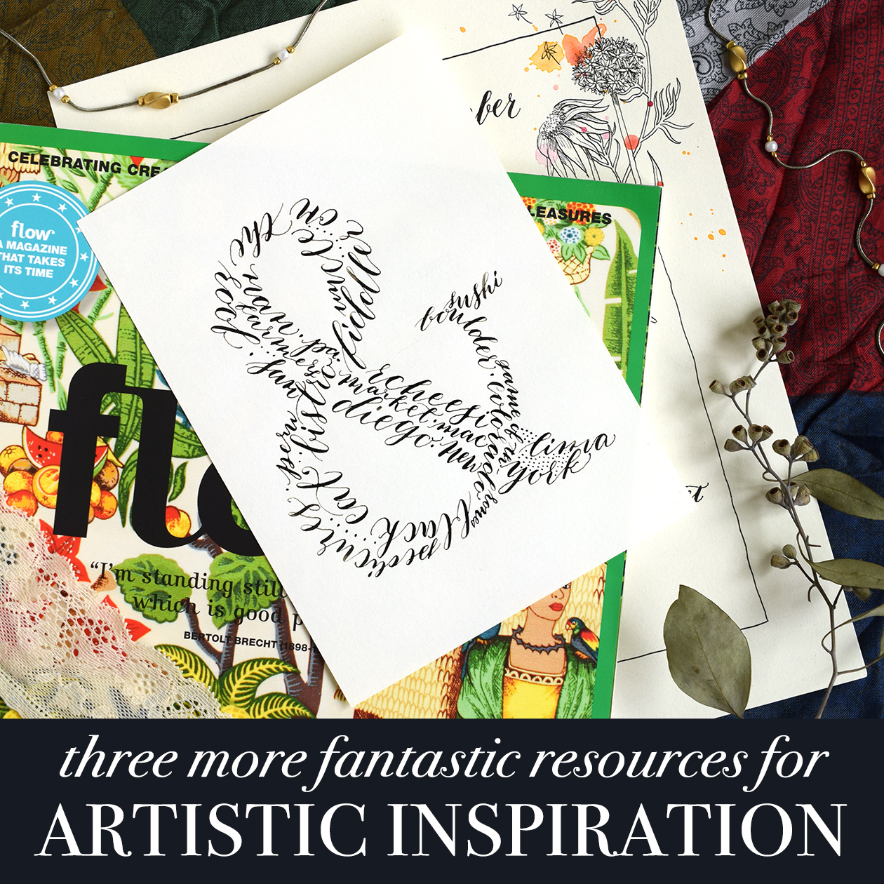 Three More Fantastic Resources for Artistic Inspiration