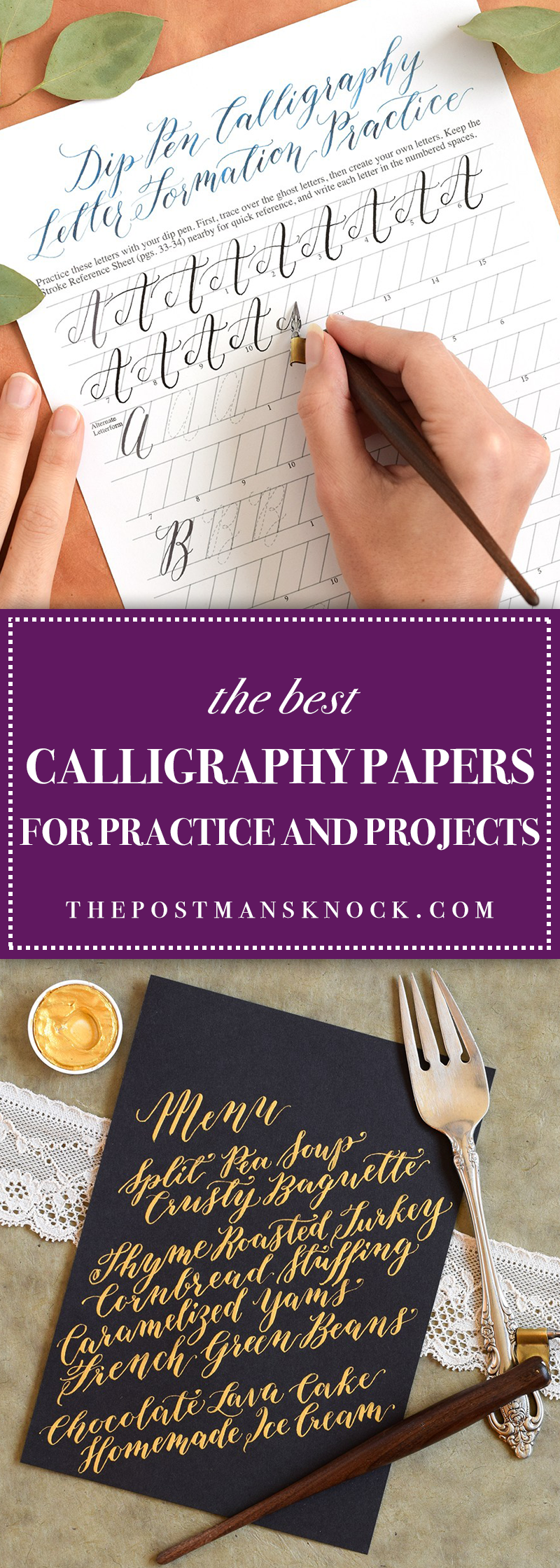 The Best Calligraphy Papers for Practice and Projects | The Postman's Knock