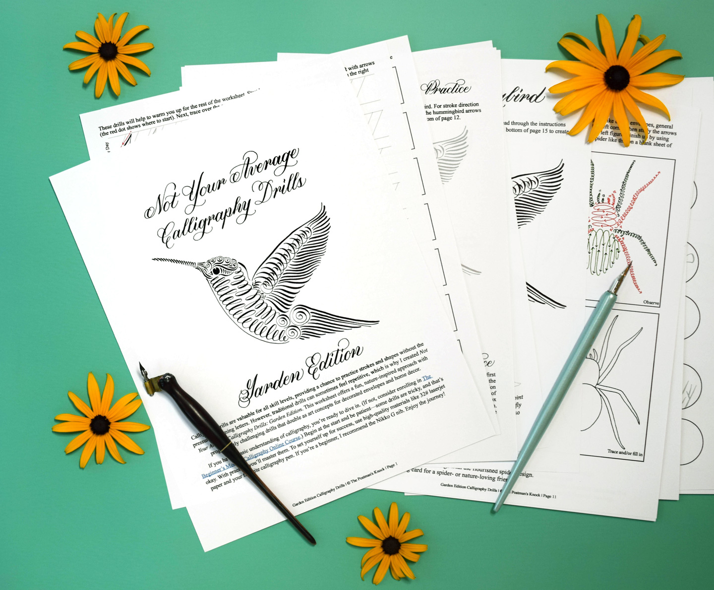 🪴 Garden Drills to Help Your Calligraphy Skills Bloom