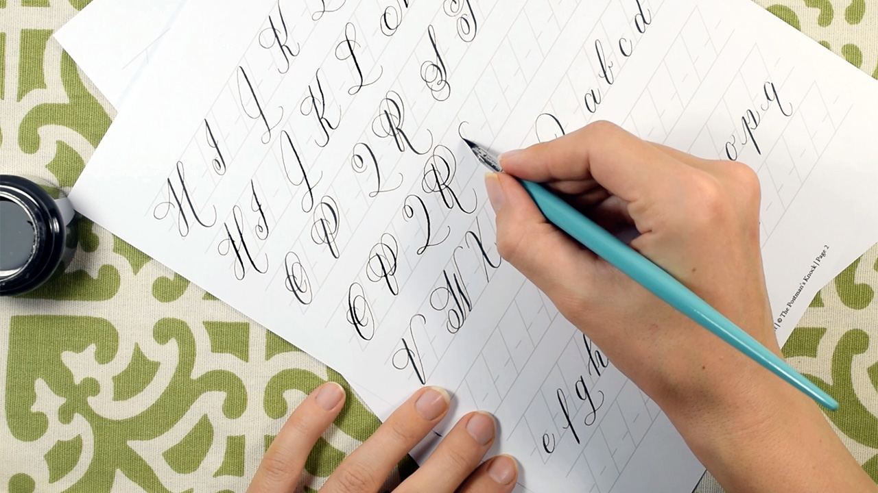 How to Learn + Create Modern Calligraphy: A YouTube Video