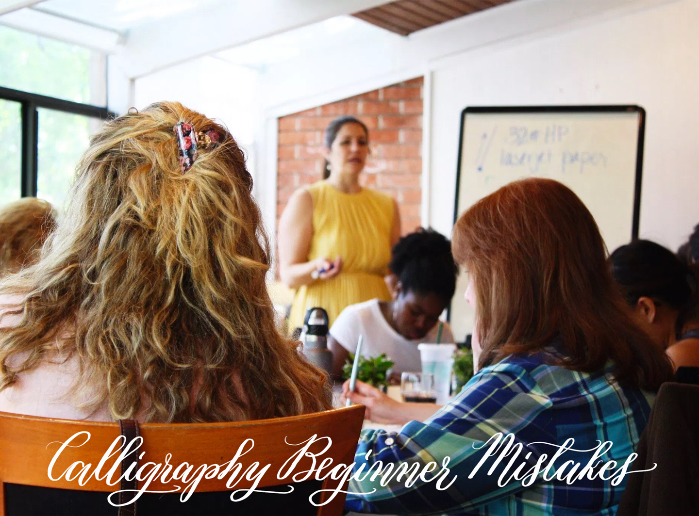 The Top Six Calligraphy Beginner Mistakes That I Observe at Workshops
