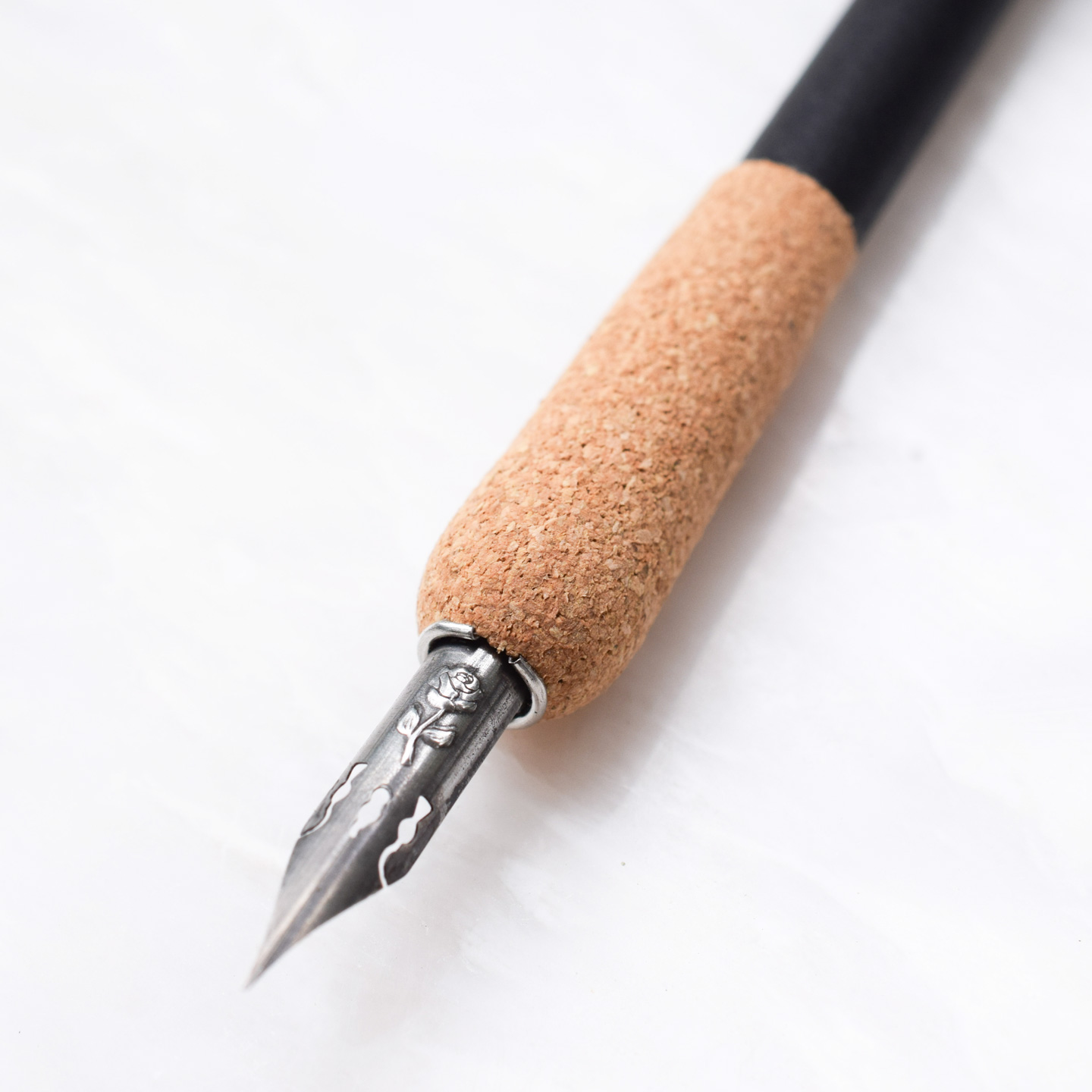 The thick, cushy cork grip helps to enhance your writing experience!