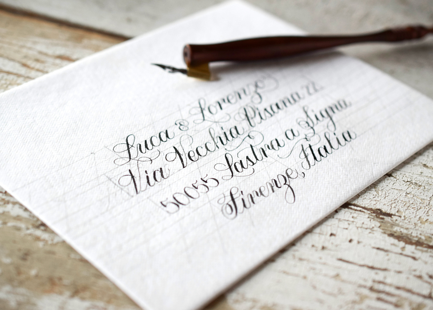 How to Make the Perfect Calligraphy Envelope
