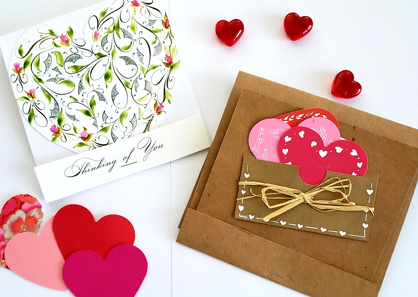 Matchbook Valentine’s Day Card Tutorial by Phyllis Macaluso