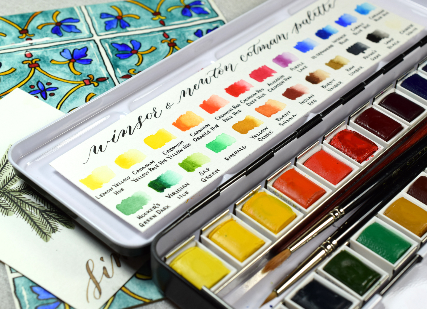 How to Make the Perfect Watercolor Color Chart