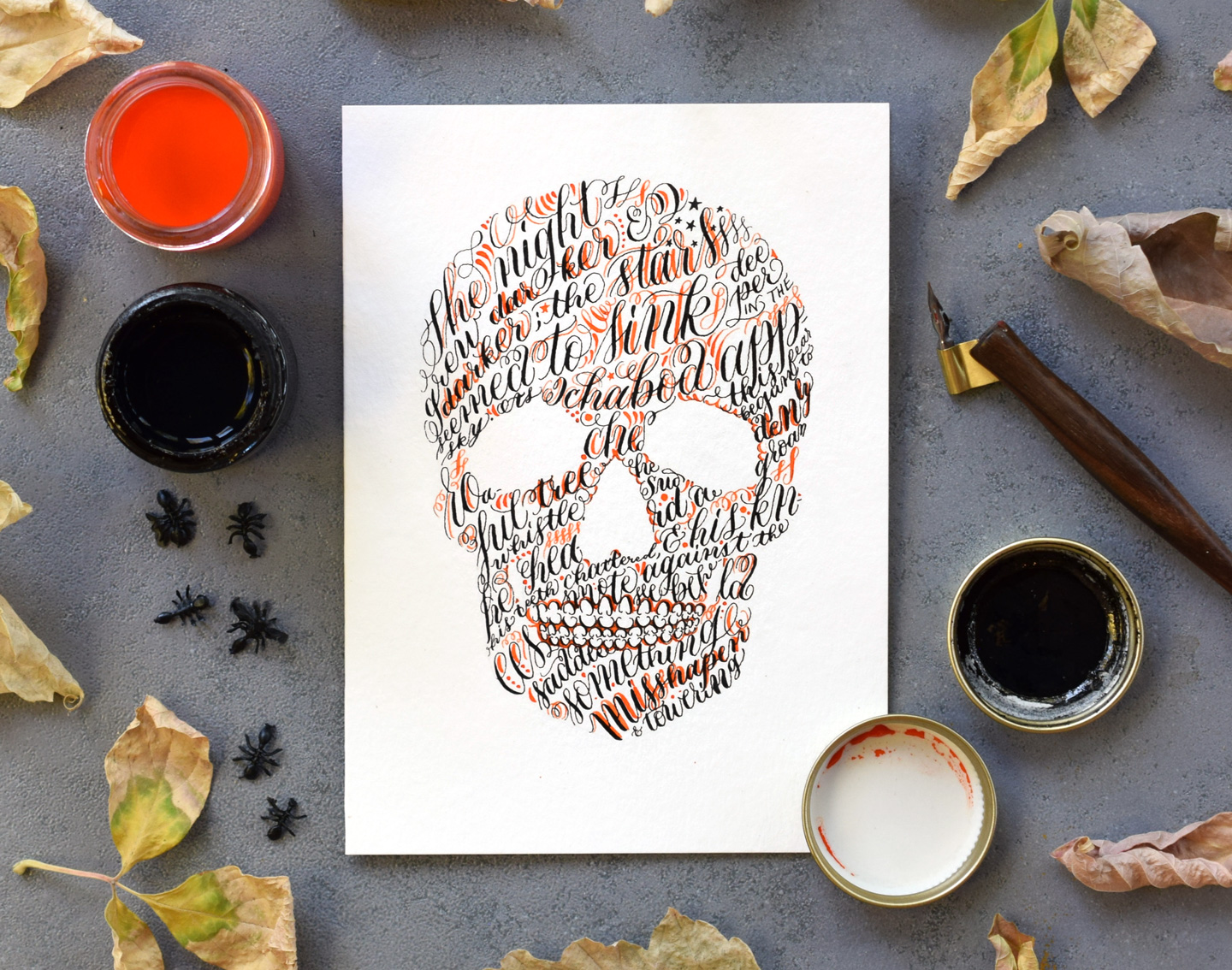 “Sleepy Hollow” Skull Halloween Card Tutorial