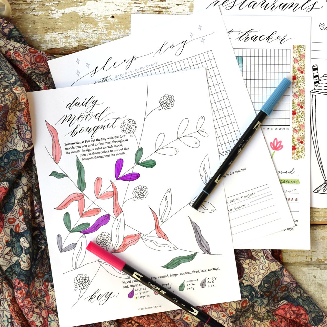 Creative and Collected: An Assortment of Lifestyle Worksheets