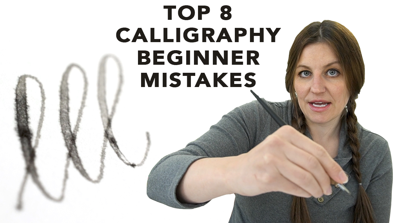Must Watch: 8 Pointed Pen Calligraphy Beginner Mistakes