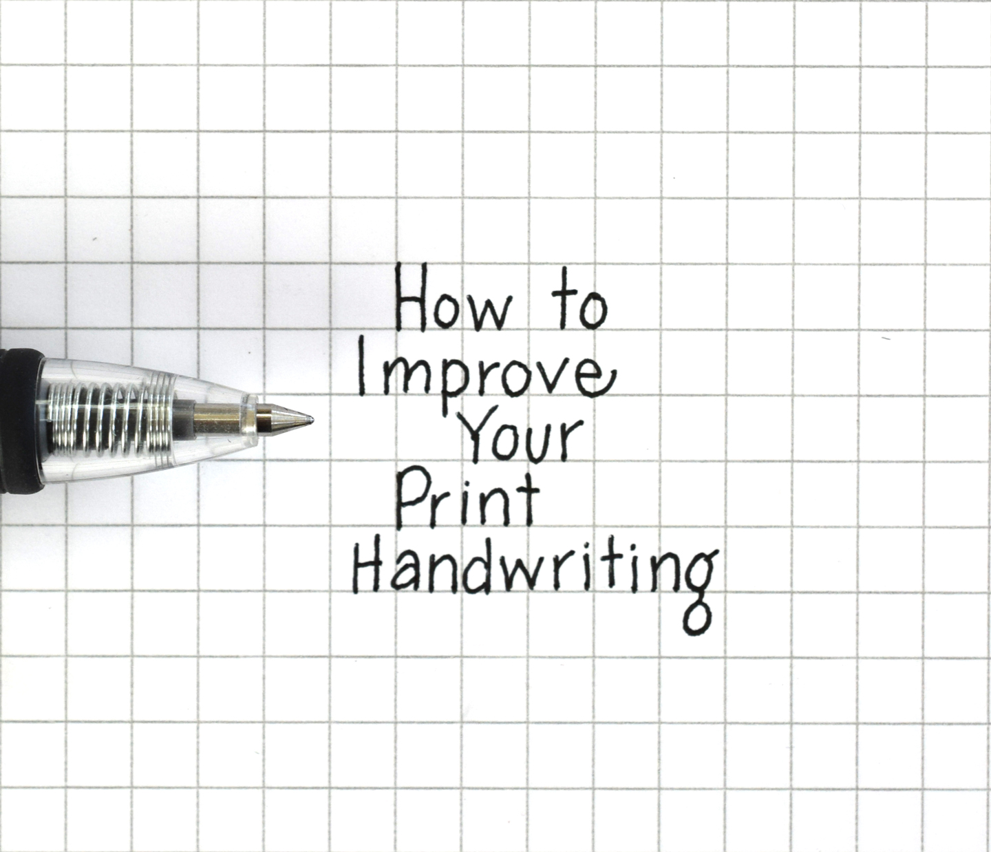 How to Improve Your Print Handwriting (+ Free Worksheet)