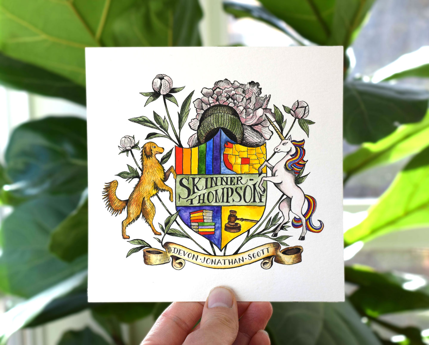 Elegantly Whimsical Family Crest Tutorial