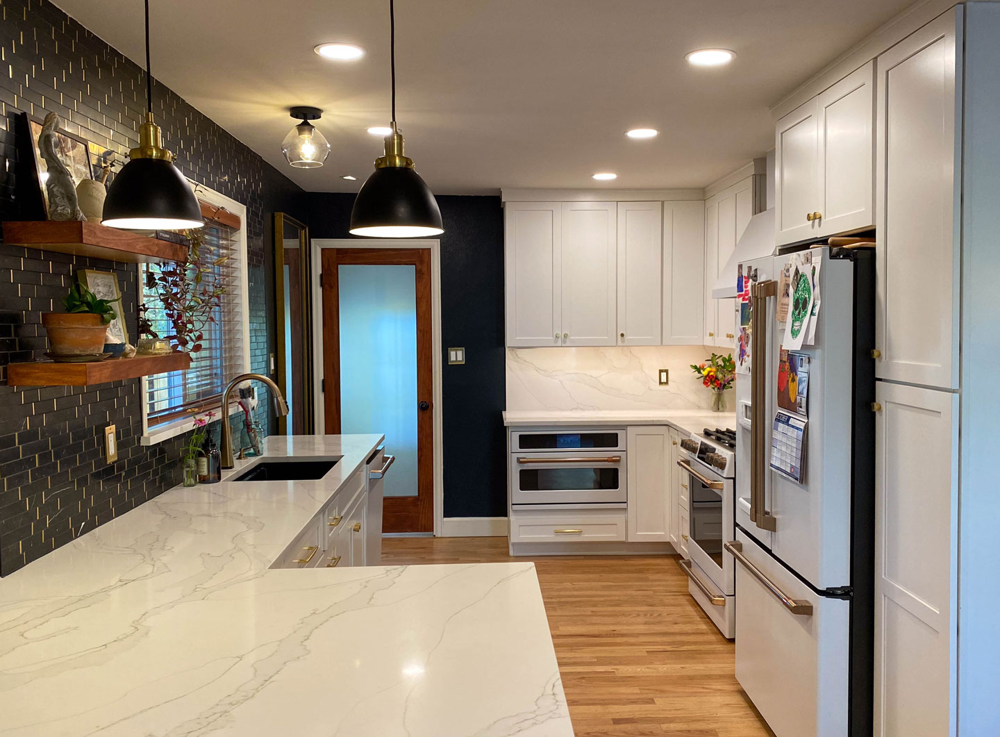 An Artistic Kitchen Remodel