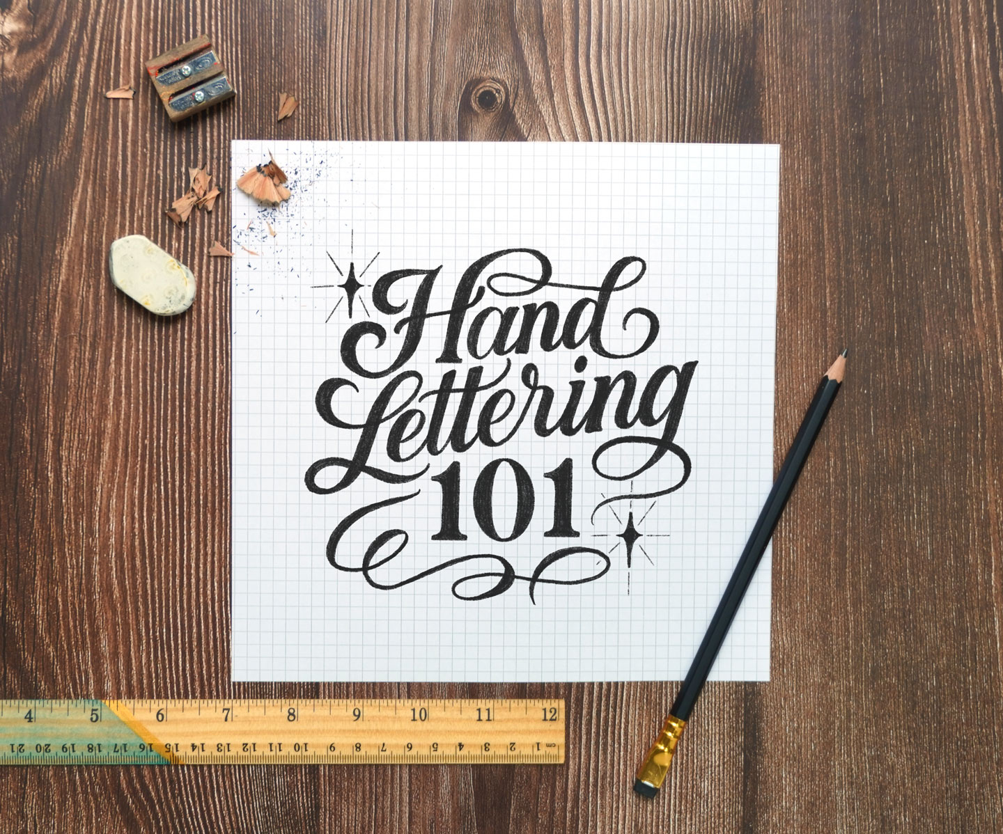 The Hand Lettering 101 eCourse is Here!