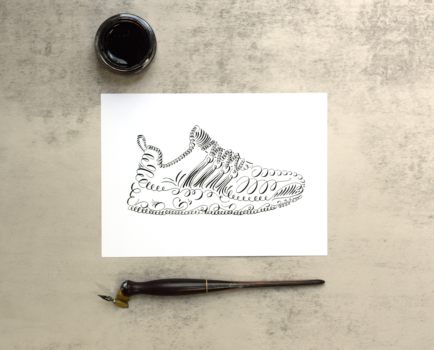 Introducing the Flourished Athletic Shoe Worksheet