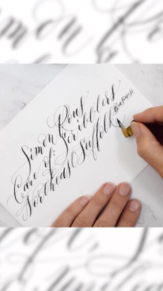 How to Write Crayola Calligraphy – The Postman's Knock